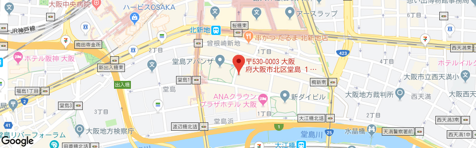 本社・西日本営業部MAP